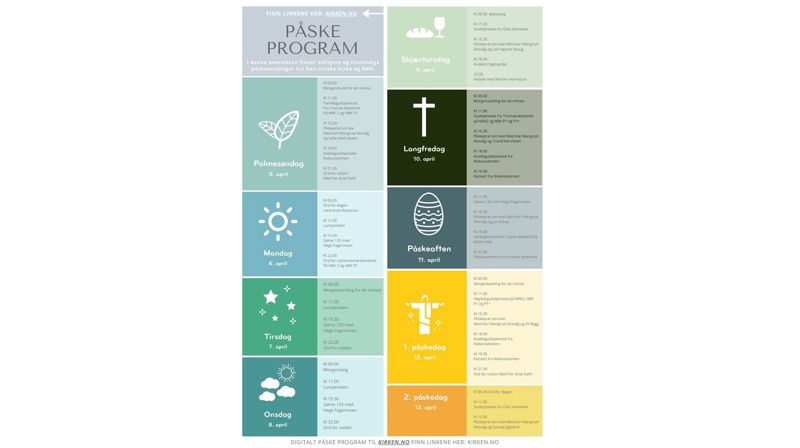 Digital påske - kirken.no