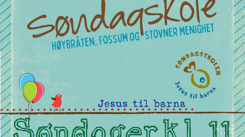 Søndagskole våren 2025