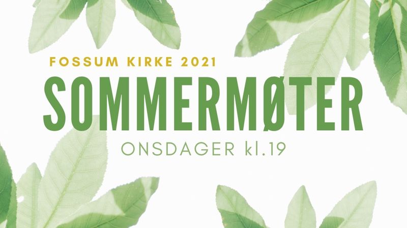 Sommermøter 2021