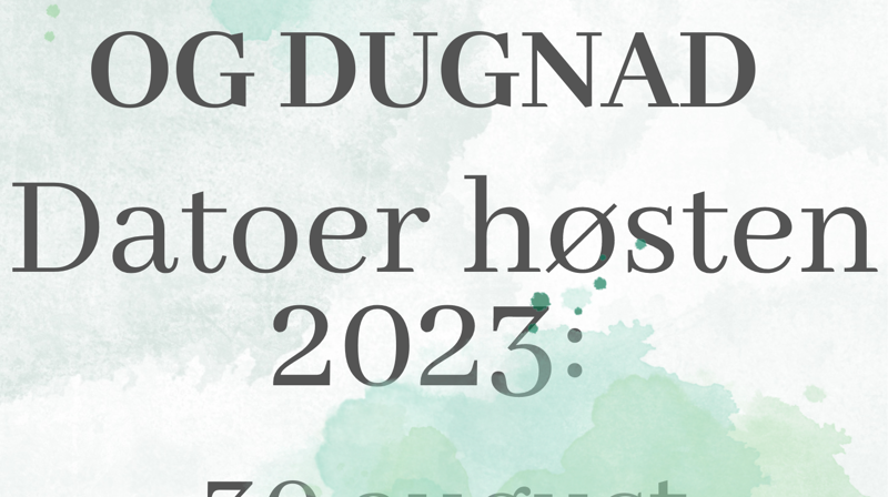 Messe, lunsj og dugnad