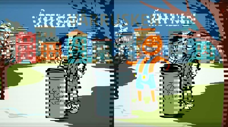 Rusken aksjon med moskeen