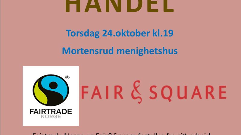 Temakveld om RETTFERDIG HANDEL