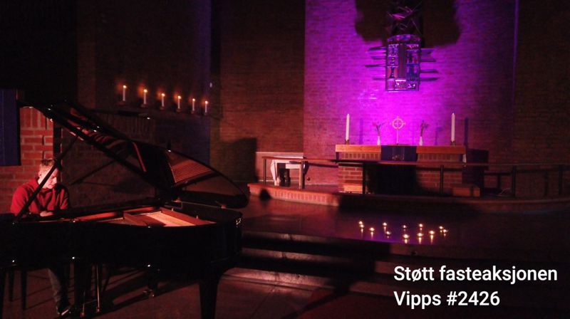 Fasteaksjonskonsert med David Evans