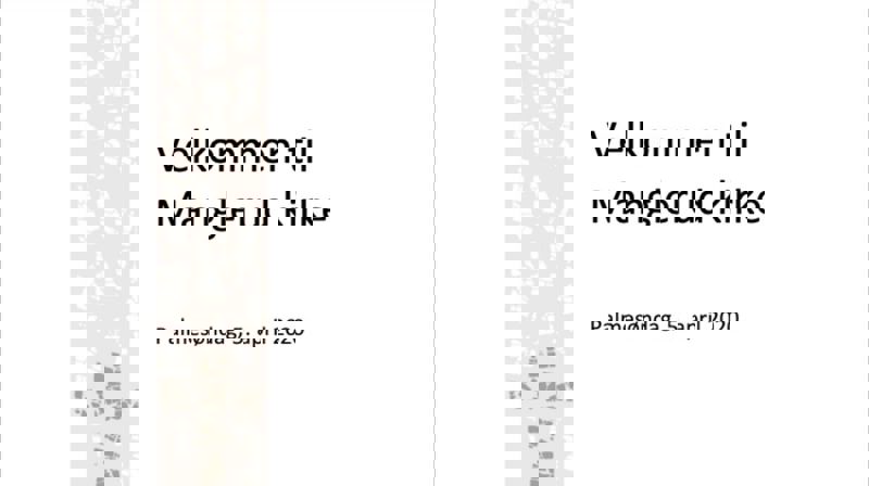 Andakt på Palmesøndag