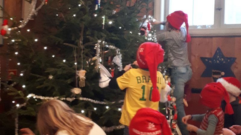 Juletrefest for små og store i Maridalen