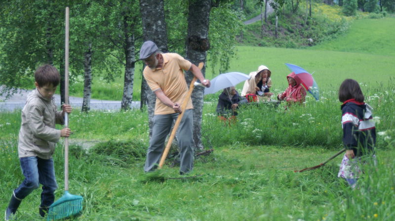 Slåttonn ved Maridalen kirke