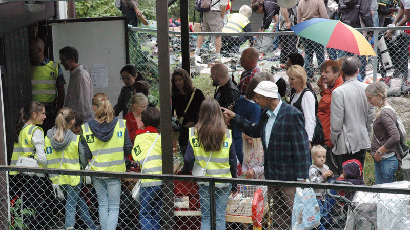 Loppemarked i Nordberg kirke