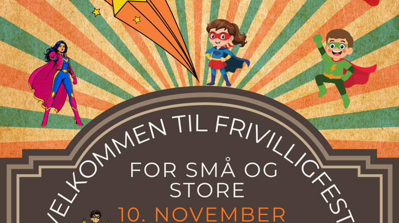Velkommen til fest i Nordberg menighet tirsdag 10. november!