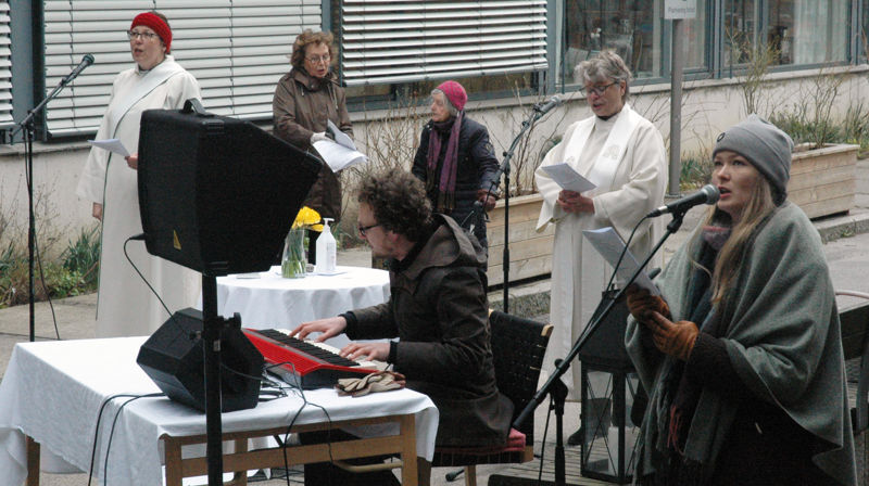 Nordberghjemmet: Påskegudstjeneste i koronaens tid