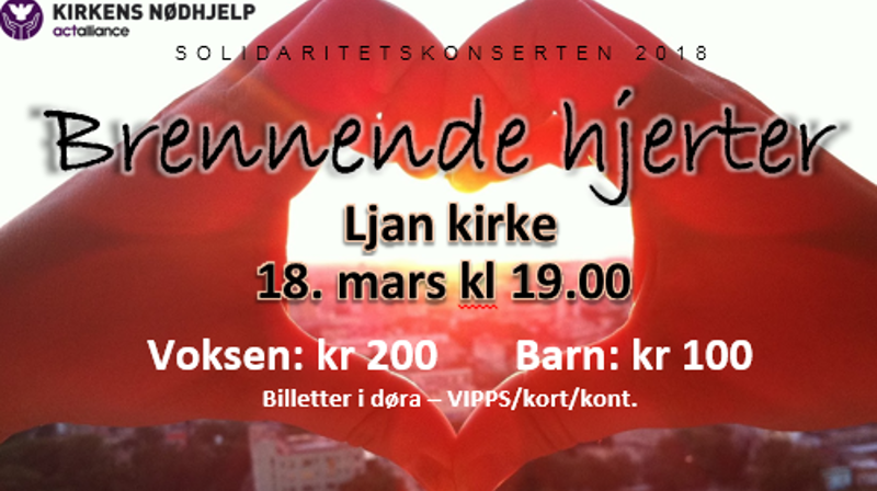 Solidaritetskonsert i Ljan kirke