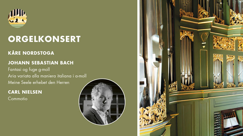 Orgelkonsert med Kåre Nordstoga