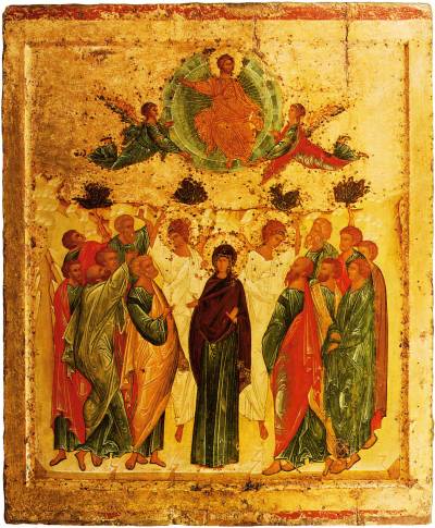 The Ascension , Tretyakov Gallery, 1410–1420