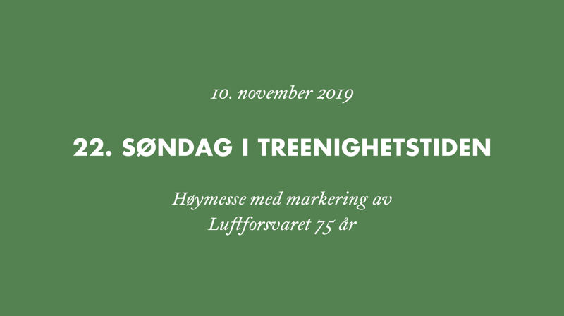 Elsk din neste! Om krig og vern