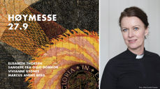 Foto av E. Thorsen: Ellen Lande GossnerFoto av Hugo Lous Mohrs takmaleri: Petter Mohn