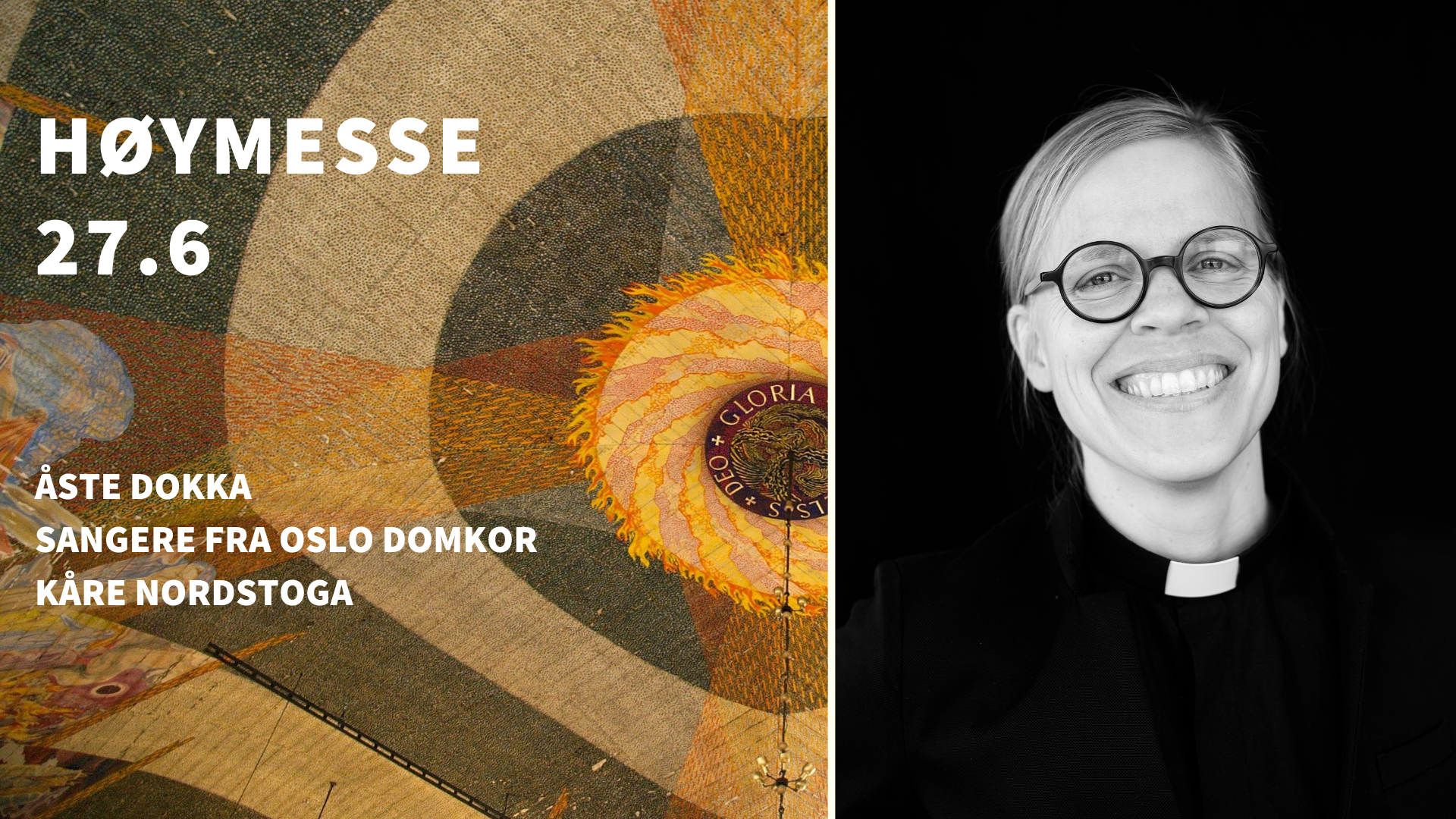 Høymesse søndag 27. juni