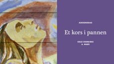 Detalj fra takmaleriet malt av Hugo Lous Mohr. Foto: Petter Mohn