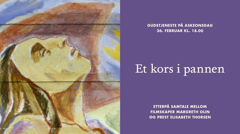 Detalj fra takmaleriet malt av Hugo Lous Mohr i Oslo domkirke. Foto: Petter Mohn