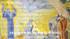 Detalj fra takmaleriet malt av Hugo Lous Mohr i Oslo domkirke. Foto: Petter Mohn