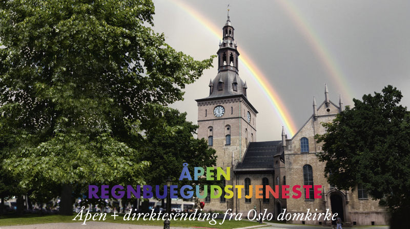 ÅPEN + direktesending av Regnbuegudstjeneste