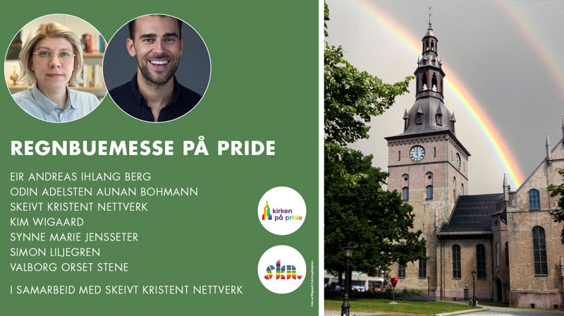 Regnbuemesse på PRIDE 2022
