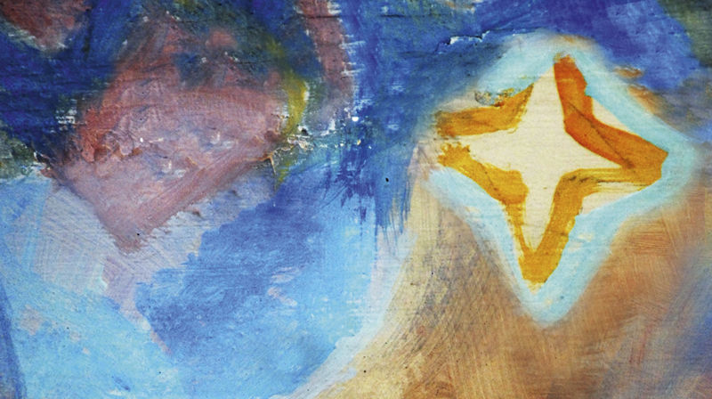 Detalj fra takmaleriet av Hugo Lous Mohr. Foto: Petter Mohn