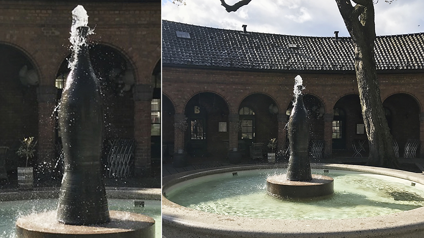 Fontenen i kirkeristen – krukkene som renner over og minner oss både om den utømmelige Serepta-krukken og Guds løfter om at våre gledes begre skal fylles igjen og igjen