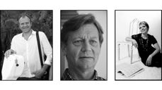 Fra venstre mot høyre: Bård Bosrup, Hans Christian Bræin og Ieve Berzina