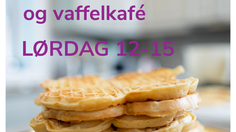 Velkommen til åpent bruktmarked og vaffelkafé