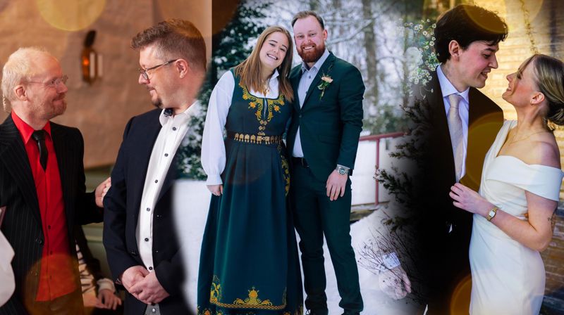 Drop-in bryllup på Valentinsdagen