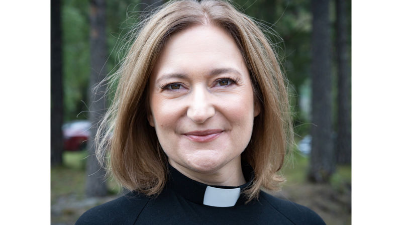 Anne Berit Evang fungerende sokneprest fra 1. mars