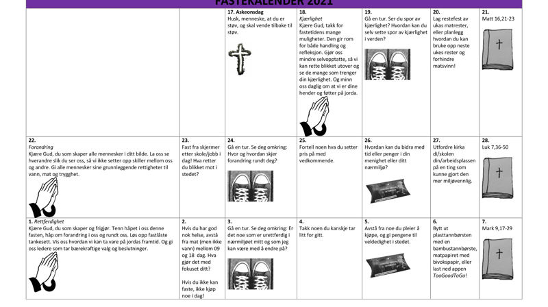 Fastetiden i Paulus og Sofienberg