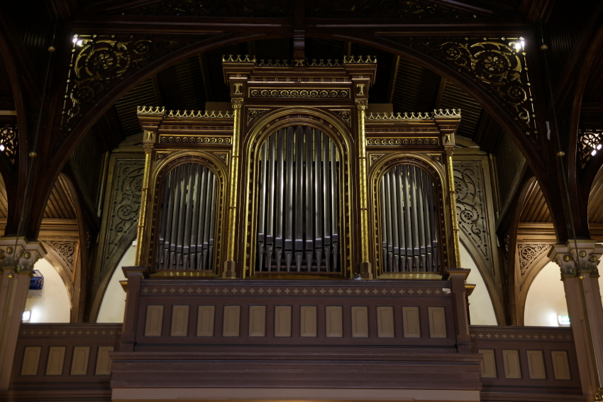 Orgelet er bygget av orgelbyggeriet Eule i Tyskland og innviet i mars 2014