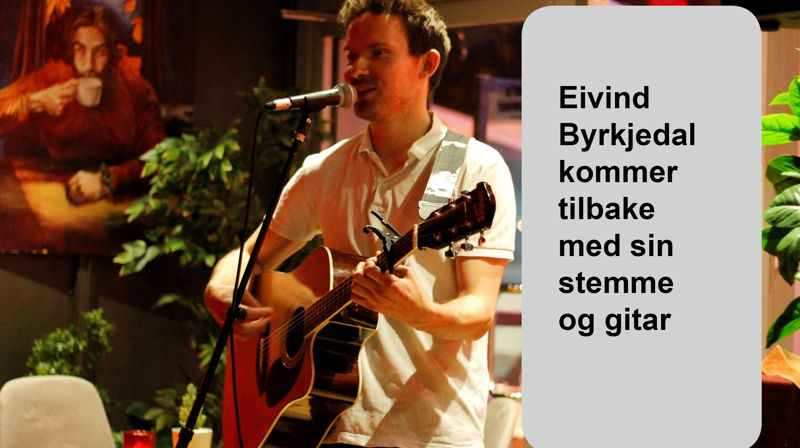 Liten konsert på Kirkehjørnet