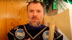 Olav som skumle Herodes i julespillet