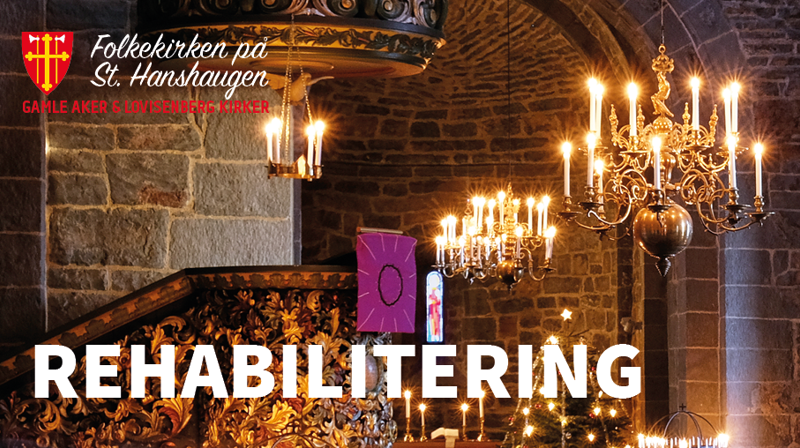 Vi restaurerer lysekronene!