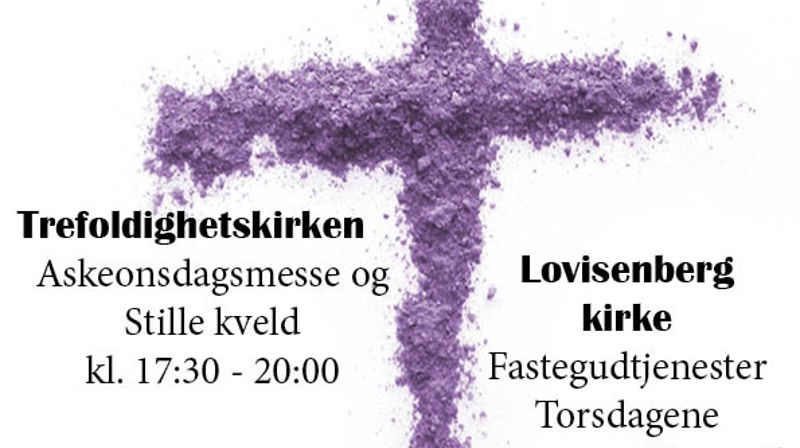 Fastegudstjenester hver torsdag
