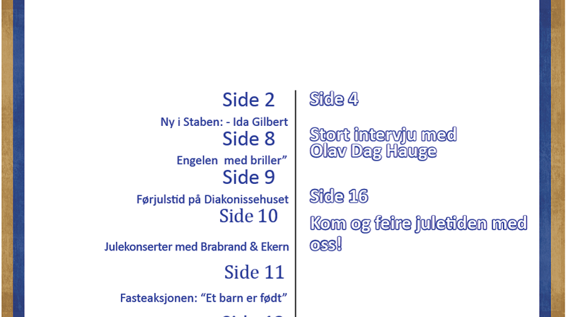 Årets siste menighetsblad!