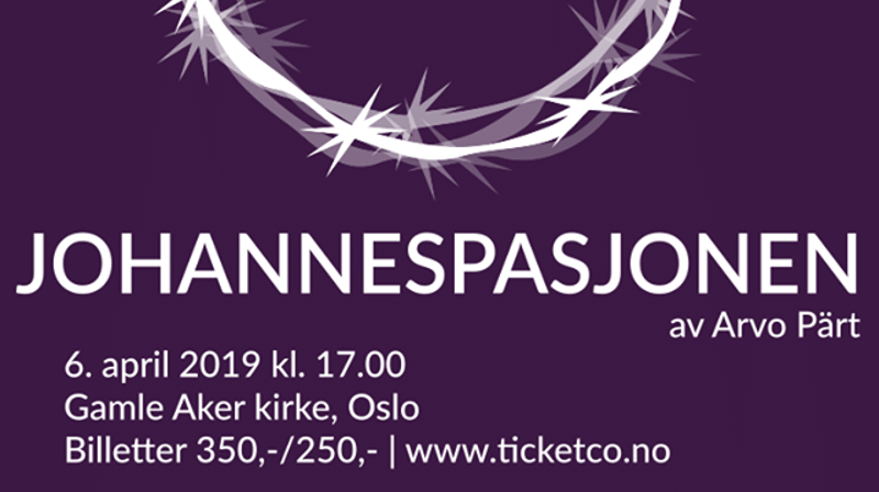 Konsert: Johannespasjonen