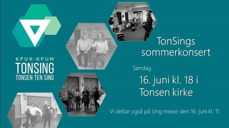 Tonsing Sommerkonsert 16. juni