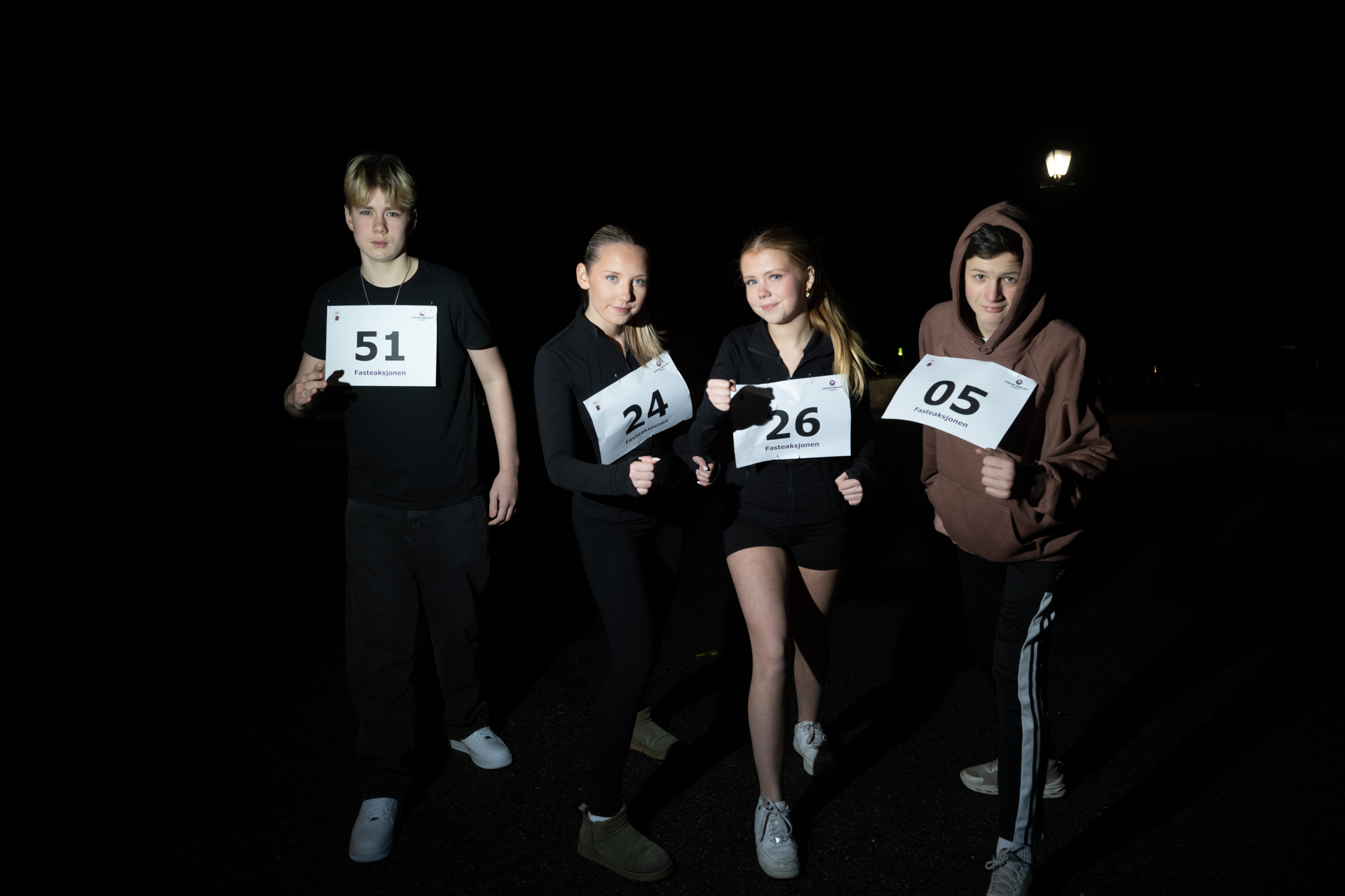 Konfirmanter klare for sponsorløp 22. mars. Jo mer svette, jo mer penger samlet inn til en bedre verden. Bli med og bidra! Foto: Kirkens nødhjelp