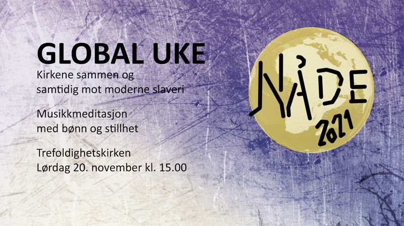 Nåde2021: Musikkmeditasjon i Global uke - «I ditt navn har vi håp»