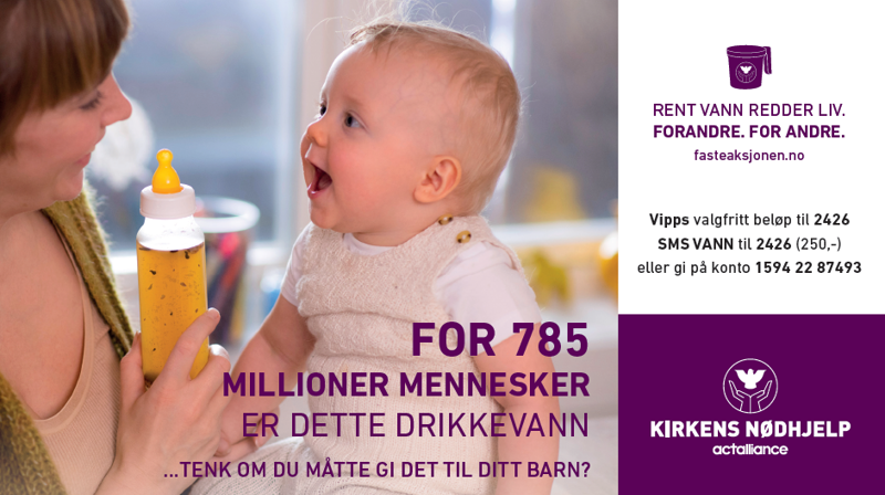 Fasteaksjon med fredsbønn fra Trefoldighet