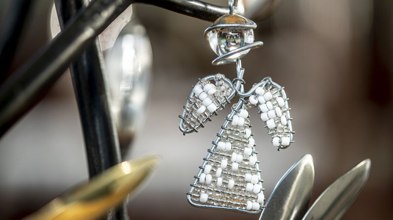 Babysanggudstjeneste med utdeling av dåpsengler