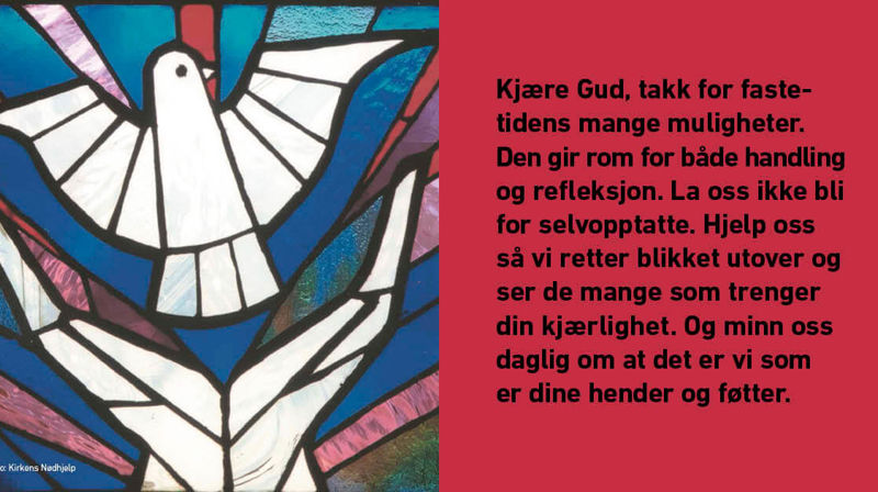 Regnbuekalender for fastetiden