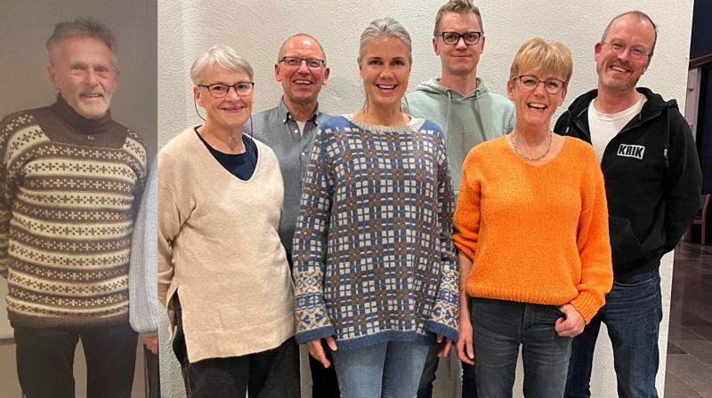 Medlemmer frå venstre: soknerådsleiar Eigil Nødtvedt, varamedlem Gerd Fjeld Andersen, Arvid Nese, Søgnie Lillevik Nilsen, Svein Jarle Yndestad Eide, Magny Bjørsvik (f. 1960) og sokneprest Per Hjemdal. Ikkje med på foto: Harald Pedersen Fylling.