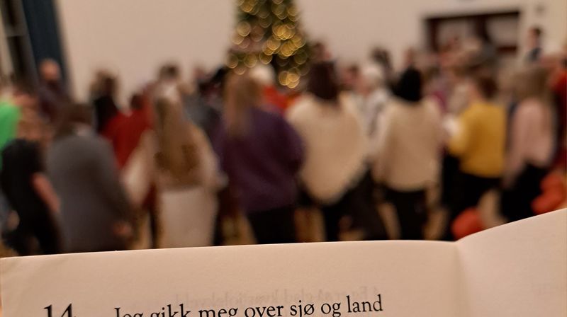 Juletrefest Foto: Eli Vatn