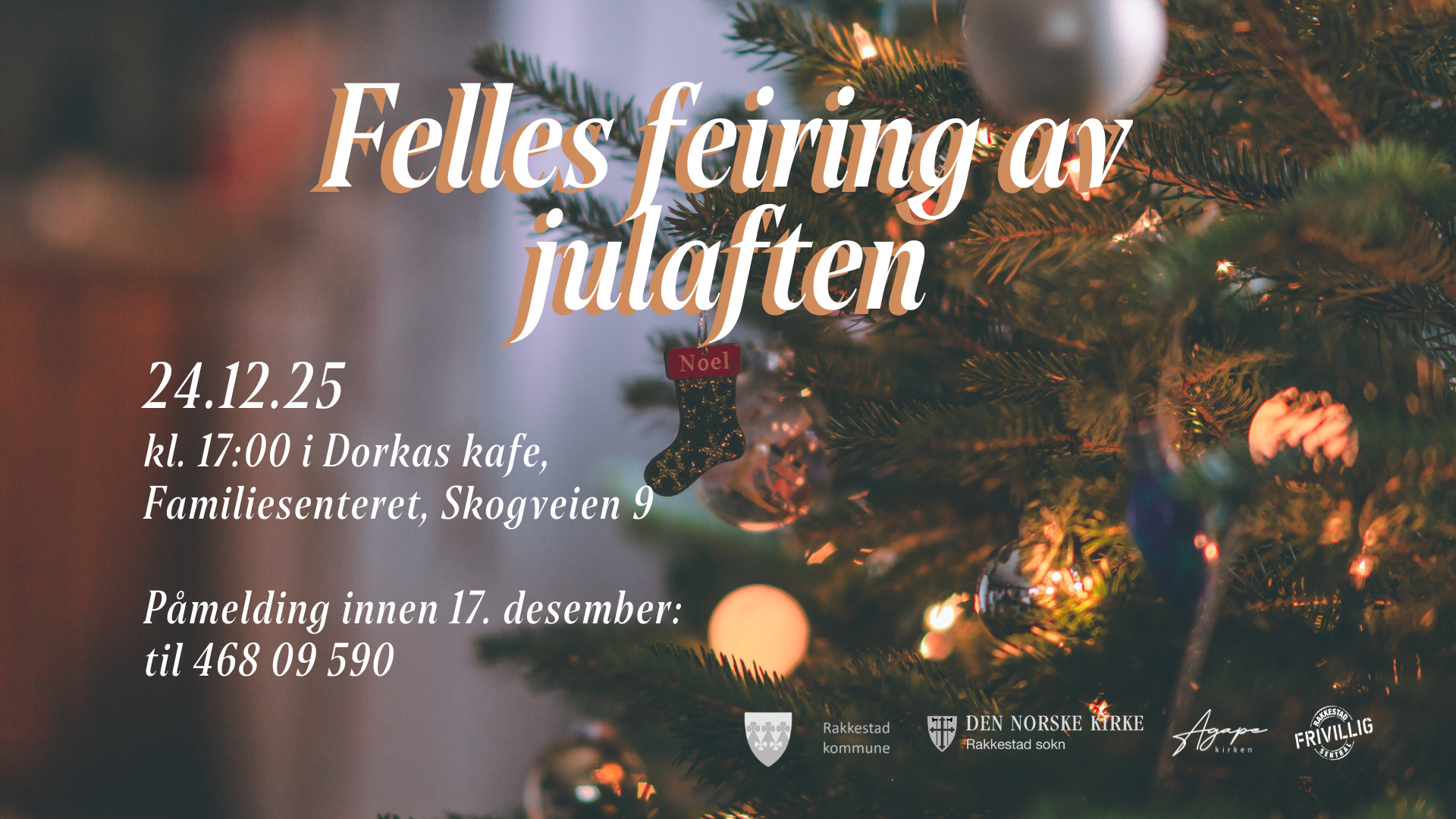 Felles feiring av julaften 2025