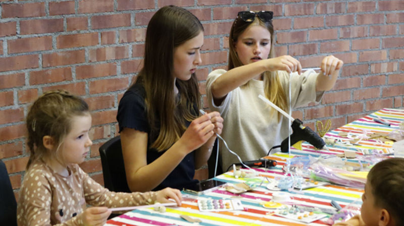 Vil du få med deg påskeverksted denne våren?