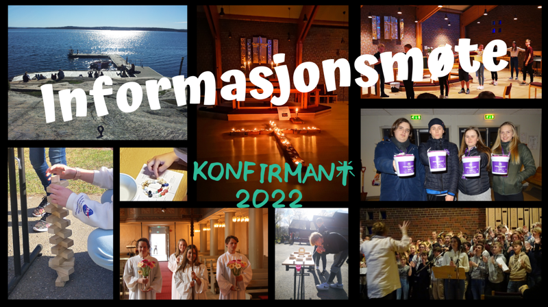 Informasjonsmøte om konfirmant 2022