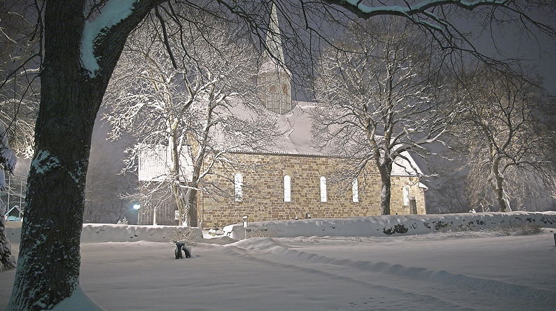 Gudstjeneste ved årsskiftet i Rygge kirke nyttårsaften kl. 17.00.